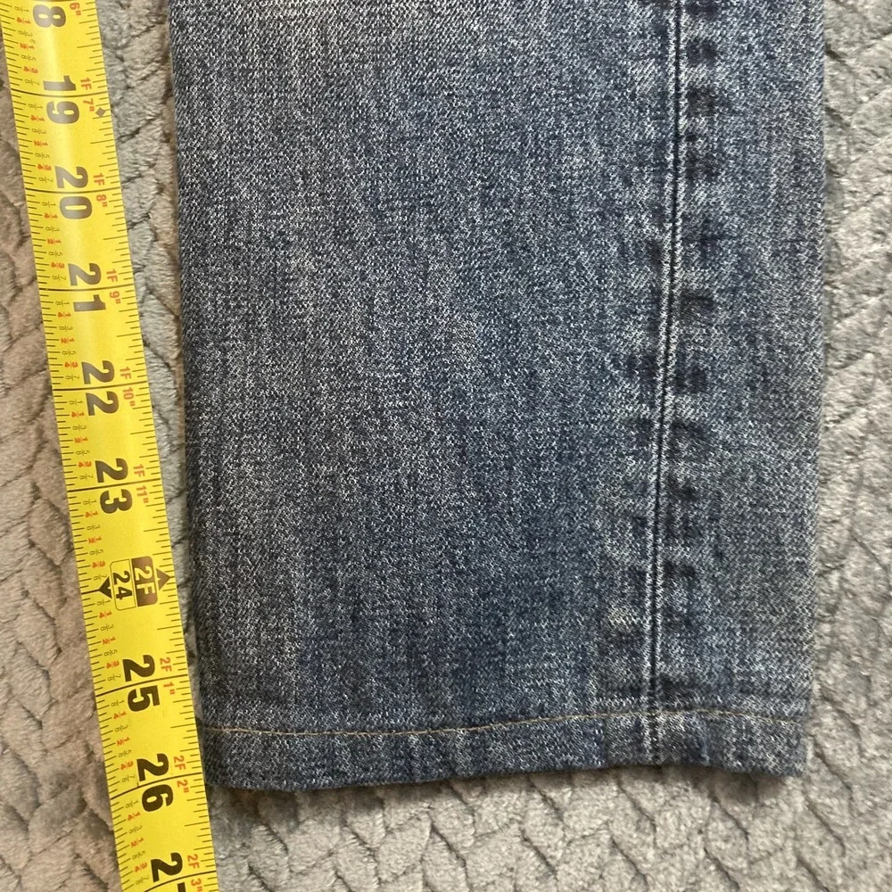 AllSaints Jeans Mens 30 Iggy Fit Blue Medium Wash Button Fly EUC